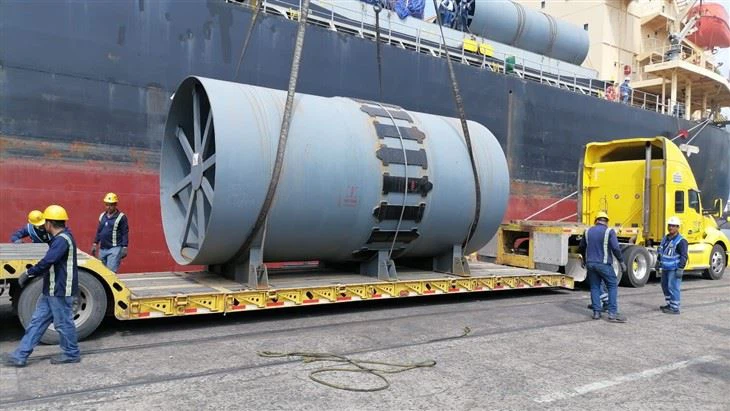 Kiln shells for LarfargeHolcim,Cemex,Papaer Excellence and Zic Nacional